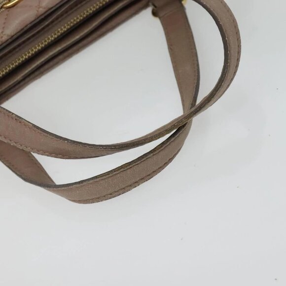 Salvatore Ferragamo Vala Shoulder Bag Leather Pink Gold Auth - Picture 8 of 16